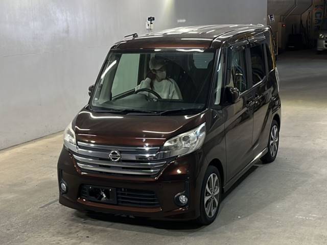 3077 NISSAN DAYZ ROOX B21A 2014 г. (KCAA Fukuoka)